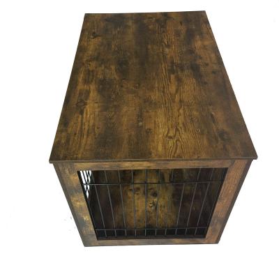 China Safety Products Furniture Style Sustainable Pet Crates Stackable Pet Dog Crates for sale