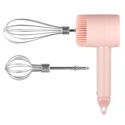 China Pure copper motor new USB charging 3 in 1stainless steel USB multi-function electric egg filling beater take care rechargeable hand mixer for sale