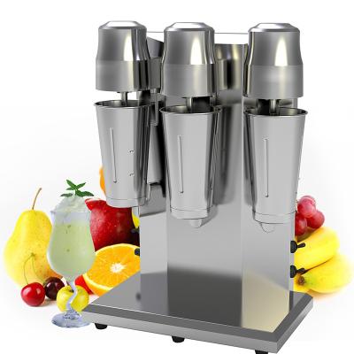 China Juice Ice Cream Mixer Commercial Three Head Milkshake Drink Mixer Maker Stocked Milk Machine for Cafe Hotel and Restaurant for sale