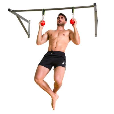 China Waist Exercises Band Solid Ball Pull Up Ball Grip Handle Refers To Power Ball Exercise Machine Muttahida Majlis-e-Amal Arm Climbing Strength Training for sale