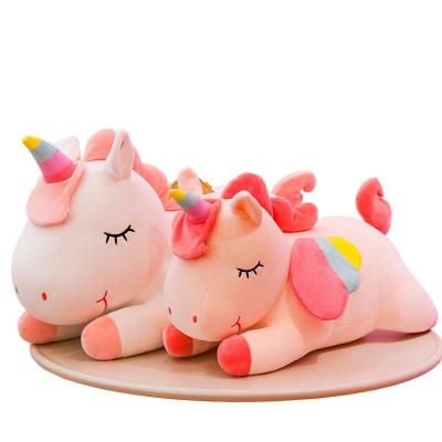 China Eco-friendly Material Mengai Colorful Unicorn Plush Toy For Babies And Kids Fun And Safe Stuffed Animal Toy for sale