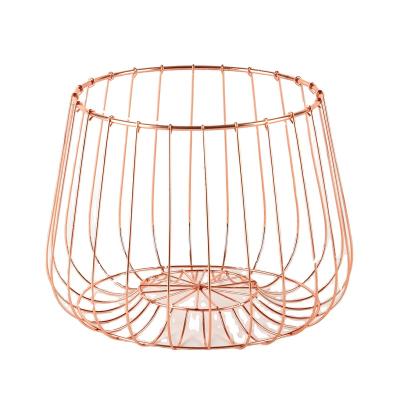 China Europe OEM/ODM China Factory Wholesale No Minimum Logo Wire Storage Bin Basket Custom Gift for sale