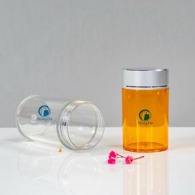 China Medicne Molded Injection Vial Medicine /Plastic Food Grade PET Packing Bottle 120ml for sale