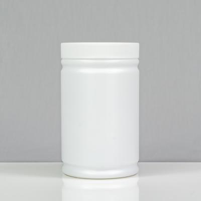 China Straight Wide Cap HDPE Wide Mouth Health Care Products 750ml/1000ml Side Jar Packaging Health Care Products/Supplement/Medicine Bottler for sale