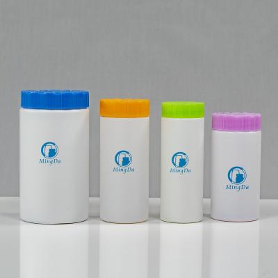 China Plastic Medicine /Tablets /Capsule /Pill Cylinder Mouth HDPE Pattern Wide Cap Capsule /Nutrition/Supplement Food Grade Packaging Container 750ml Factory for sale