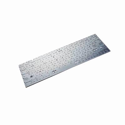 China Good Quality 304 Aluminum Steel Plate Keyboard Notebook Keyboard Stainless Steel Plate for sale