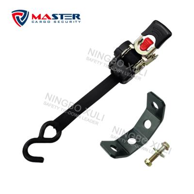 China Retractable Cargo Control Ratchet Ties Bolton Tie Downs With Extra Brackets And Bolt Set for sale