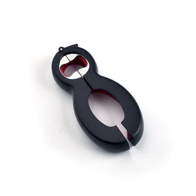 China Wholesale 6in1 Viable Multifunctional Corkscrew Bottle Opener Seal Soda Lid Twist Handles, Jar Opener for sale