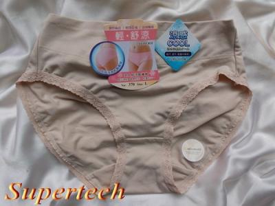 China Breathable Taiwan Made Cooling Lace Micro Modal Underwear for sale