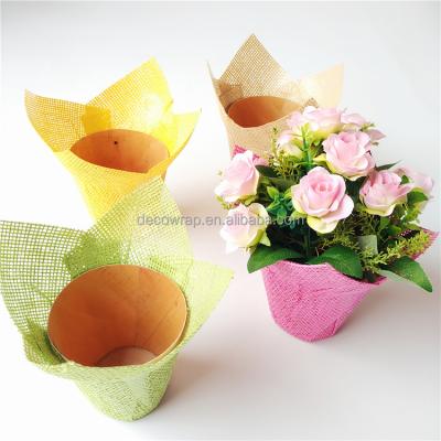 China LONGSUN Home and garden decoration large size plastic flower pot large size plastic flower pot for sale