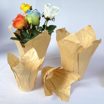 China Plant Pot Cover LONGSUN Flower Decoration Wrap Plant Pot Cover for sale