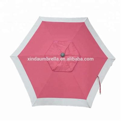 China Awesome Beach Umbrella 220cm Modern Aluminum Pole Beach Umbrella Sun Protection With Zinc Tilt for sale