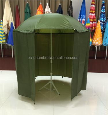 China Outdoor Furniture 2m Steel Frame Polyester Fishing Outdoor Umbrella for sale