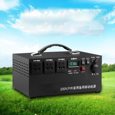 China Type C 300W Portable Power Station Portable Solar Generators For Home Use Backup Battery With QC3.0 USB Camping Power Station for sale