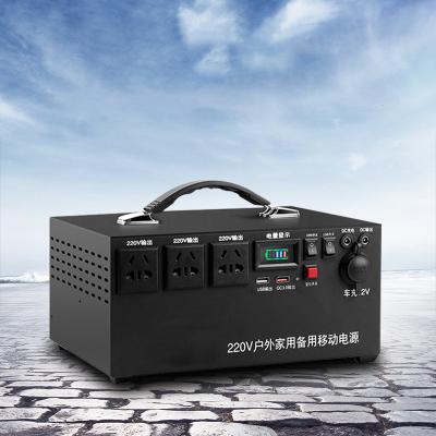 China Type C 320Wh Portable Power Station with LiFePO4 Battery 300W Pure Sine-Wave Solar Generator 110v 220v for Outdoors Camping Emergency for sale