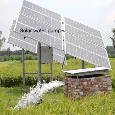 China High Power Complete Solar Pump Solar Water Pump Solar Pump Submersible For 10cubic Water for sale