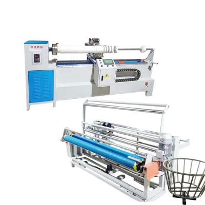 China 1700mm Automatic Cloth Slitting Machine Nylon Fabric Roll Binding Tape Slitting Machine for sale