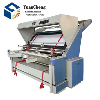 China Garment Shops High Quality Automatic Edge Control Knitted Fabric Rolling And Inspection Machine for sale