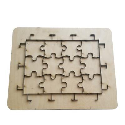 China Non Metal Materials Customized High Quality Puzzle Laser Cut Die for sale