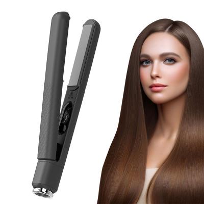 China For straightening and rolling hair. Reduces Frizz and Static Portable Maintenance Flat Straightner Ceramic Single Flat Iron Hair Crimper Electric Hair Straightener for sale