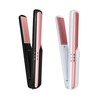 China Wholesale Rechargeable Cordless Mini Flat Iron Set Cordless Straightener from Vkk Kabellos Stijltang for sale