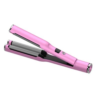 China Hair rolling. Reduces Frizz and Static High Quality VKK Alluminum Alloy Heating Hair Styling Tool Iron Hair Curler Hair Crimper for sale