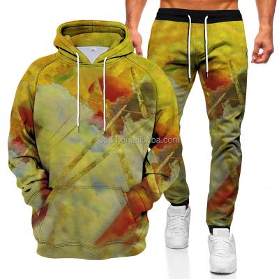 China ODM Skull Men's Hoodies Custom QUICK DRY Pants Logo Graphic China Factory Produce OEM Black Yellow Color for sale