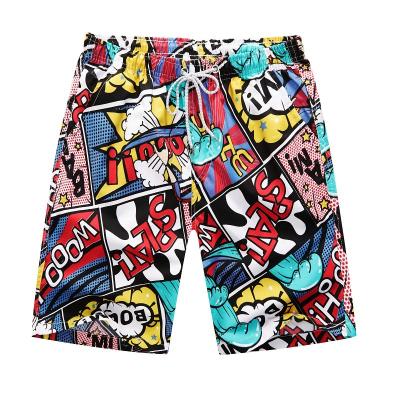 China New Anti-Wrinkle Men's Shorts Anime Pattern Design Kids Boy Girl Digital Printing Free Beach Shorts Casual Breathable Quick Dry 3d Printed for sale