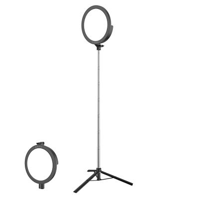 China Fold Up Cheap Price 10 Inch High Quality Selfie Ringlight Led Ring Light K10E 1.6m Tripod Mount Stand And Phone Holder for sale