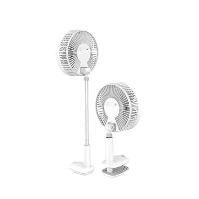 China Mini Clip Fan Electric Rechargeable Battery Powered Cooling Fans Portable Handheld Portable Small Usb Personal Table for sale