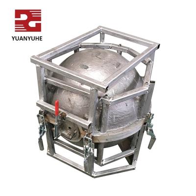 China YUANYUHE China Single Ball Rotomould Aluminum Mold Making Mold for sale