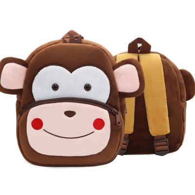 China 2022 Anti-theft Customize INS Cartoon Plush Backpack Kids Stuffed Animal Backpack for sale