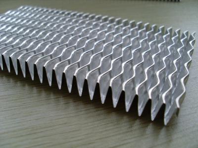 China Aluminium 3003 plate fin heat exchanger fins , Extend cooling surface with Great efficiency for sale