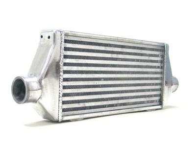 China Rennwagen-Aluminium bronzierter Vakuumröhre-Intercooler/Heizkörper zu verkaufen