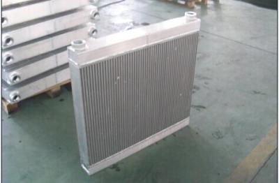 China Plate Fin Aluminum vacuum brazed plate heat exchanger For Engine Machine for sale