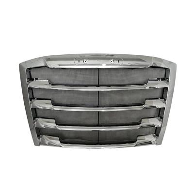 China OE STYLE American Grill Semi Truck Parts Chrome Front Grill With Bug Screen For Freightliner Cascadia 2017+ for sale