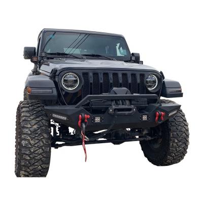 China New design car steel bumpers for jeep cowboy metal jk front bumper for sale