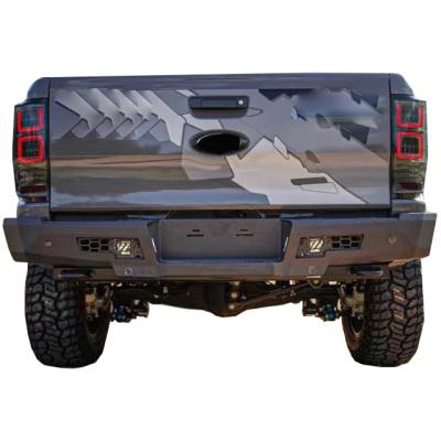 China Iron Rear Bumper Bull Bar For Ranger Raptor Ford Bumper 2021 for sale