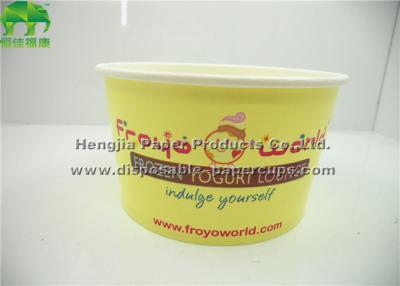 China Customized Biodegradable 16oz Paper Soup Bowls Cardboard Ice Cream Containers for sale