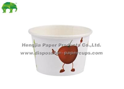 China Soup / Cereal / Pasta Pots 16oz Disposable Paper Cups With Lids And Straws for sale