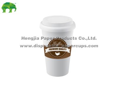 China Hot Drink Paper Cups Biodegradabled  , Single Wall Recycled Paper Cups for sale