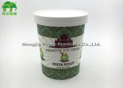 China Light Weight Custom Printed Paper Cups 32oz Biodegradable For Ice Cream for sale