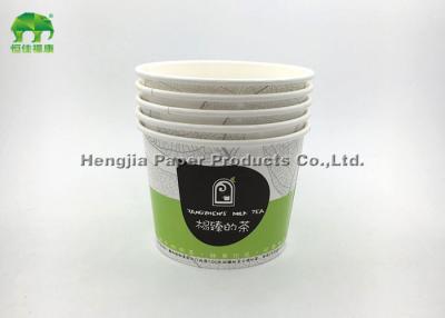 China FDA Standard Single Wall Disposable PLA Coated Paper Bowl For Food for sale