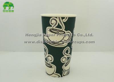 China Black Recycled 20oz Insulated Disposable Coffee Cups With Lids 90*62*147mm for sale