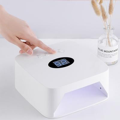 China Art Salon Manufactory Wholesale Rechargeable S50 54W Nail Dryer Machine LED Lamp Polish Nail Nail Lamp UV Nail Lamp for sale