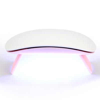 China LED Gel Sun Quick Cure UV Gel Curing Dryer One Light Fingernail 12W Flash Treatment Led Mini Nail Lamp for sale