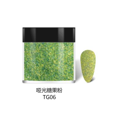 China DIY Nail Art Wholesale Customized Nail Art 12 Colors Personal Salon Dipping Powder Color System Nail Acrylic Powder for sale