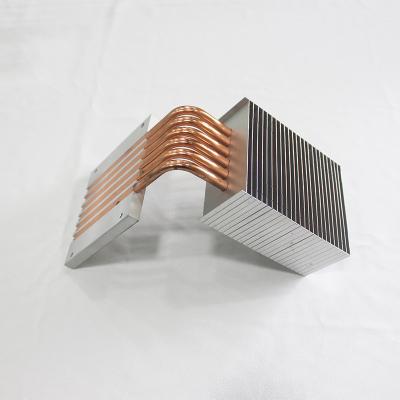 China Anti Corrosion Heat Pipe Heatsink , Anti Baking Copper Tube Heat Sink for sale