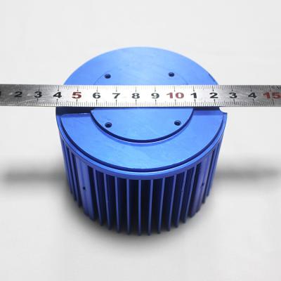 Cina 85x75mm hanno espulso dissipatore di calore principale di alluminio, dissipatore di calore blu ISO9001 di alta precisione in vendita