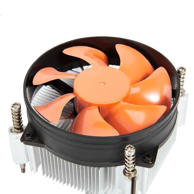 Cina radiatore di raffreddamento del CPU del fan arancio della lama 7pcs per tensione 12VDC di IntelLGA775 Core2DUO in vendita